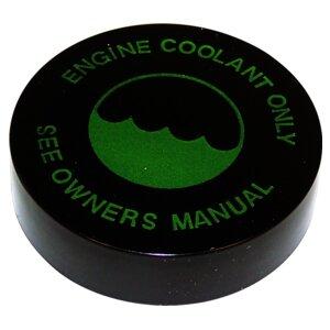 Coolant Bottle Cap for 1993-1994 Jeep ZJ Grand Cherokee, Black Plastic Crown Automotive