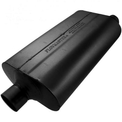 Super 50 Series Chambered Muffler Super 50 2.50 Center In 2.50 Offset Out Mild Sound Flowmaster