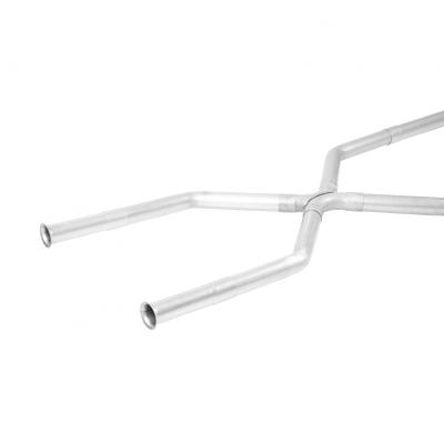 X-Terminator X-Pipe Installation Kit Universal Fit 3 Inch Diameter 24 Inch X 56 Inch Mandrel-Bent Tubing Includes Collectors And U-Bolts Adjustable Cut To Fit Tubing FlowTech