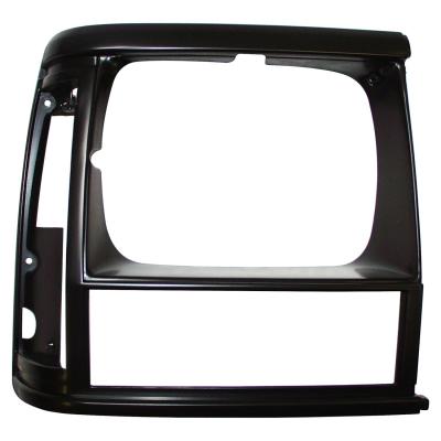 Right Black Headlight Bezel for 1991-1996 XJ Cherokee &amp; 1991-1992 MJ Comanche Crown Automotive