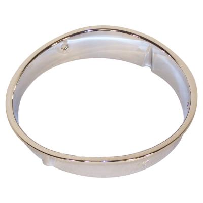 Right Chrome Headlight Bezel for 1997-2006 Jeep TJ Wrangler Crown Automotive