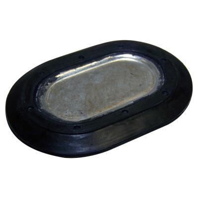 Floor Pan Plug, Oval, Measures 30mm X 50mm For Jeep TJ, KJ, KK, XJ, ZJ, WK, XK Crown Automotive