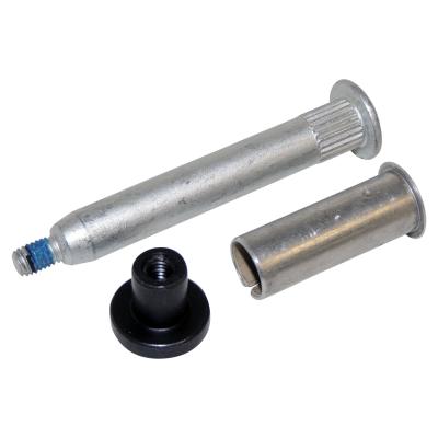 Door Hinge Pin &amp; Bushing Kit for 2007-2018 Jeep JK Wrangler, For 1 Door Hinge Crown Automotive