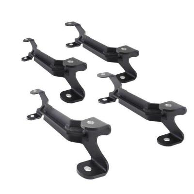 XRS to SRM Connector Bracket Kit Textured Black Go Rhino