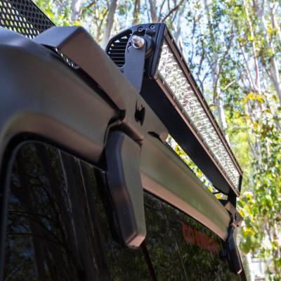 XE Hard Top Light Mount Single Cube 3 Inch x 3 Inch dual cube Textured Black 2018-2026 Jeep Wrangler JL 2020-2025 Jeep Gladiator Go Rhino