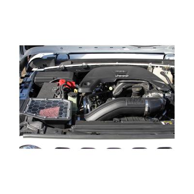 Delta Force Performance Air Intake Fits 2018-2025 Jeep Wrangler Jl/Jlu Models With 3.6L Engine &amp; 2020-2025 Jeep Gladiator Trucks With The 3.6L Engine Carb Eo # D-698-10 Compliant For 2018-2020 Wranglers And 2020 Gladiator 3.6L Flowmaster