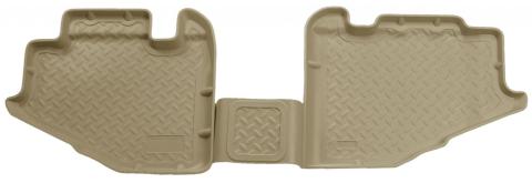 Classic Style 2nd Seat Floor Liner For 1997-2006 Jeep Wrangler Tan Husky Liners
