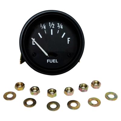 12-Volt Fuel Gauge for 41-56 Jeep MB, CJ-2A, CJ-3A, CJ-3B Models, 2 Inch Diameter Crown Automotive