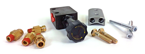 Brake Master Cylinder Remaster Black Anodized Right Port 1 1/8 Inch BAER Brakes