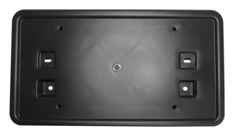 Front License Plate Bracket for Select 2011-2017 Jeep MK Compass, Patriot Models Crown Automotive