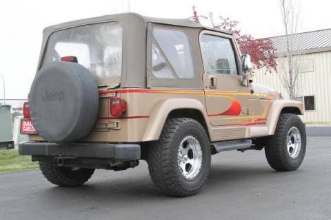 Flow Fx Cat-Back Exhaust System 1997-1999 Jeep Wrangler Tj With 2.5L, 4.0L Engines Moderate Sound Flowmaster