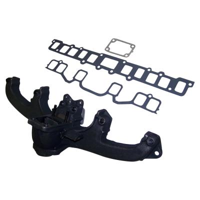 Exhaust Manifold &amp; Gasket Kit for Jeep 72-79 CJs, SJ, J-Series w/ 3.8L, 4.2L Eng Crown Automotive