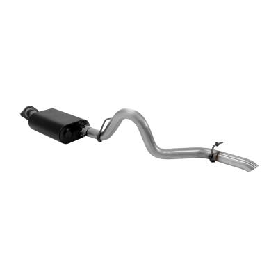 Force Ii Cat-Back Exhaust System 2000-2006 Jeep Wrangler Tj With 4.0L Engine Mild Sound Flowmaster