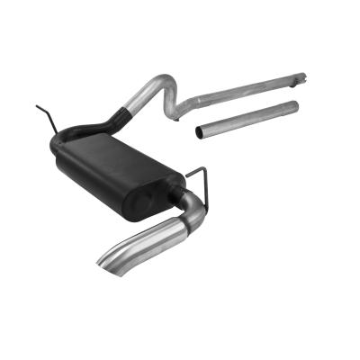 Force Ii Cat-Back Exhaust System 2007-2018 Jeep Wrangler Jk With 3.6L Or 3.8L Engine, Fits Both 2 Door And 4 Door Models Mild Sound Flowmaster