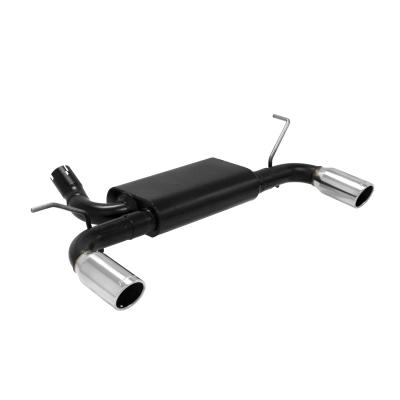 Force Ii Axle-Back Exhaust System 2012-2018 Jeep Wrangler Jk With 3.6L Engine Fits 2Dr And 4 Dr Models Moderate Sound Flowmaster