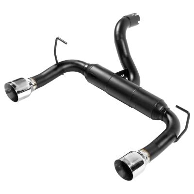 Outlaw Axle-Back Exhaust System Fits 2018-2026 Jeep Wrangler Jl With The 2.0L, 3.6L Engines Fits Both 2/4 Door Models Aggressive To Moderate Sound Flowmaster
