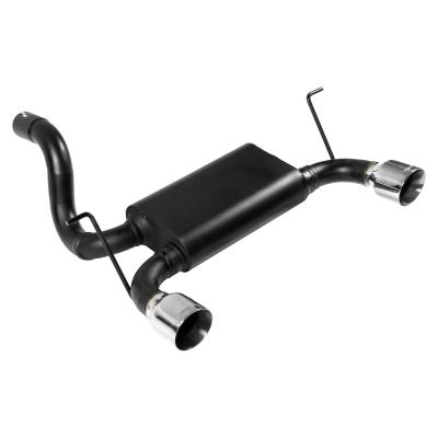 Force Ii Axle-Back Exhaust System Fits 2018-2026 Jeep Wrangler Jl 2 Door And 4 Door With 3.6L And 2.0L Turbo Engine Moderate Sound Flowmaster