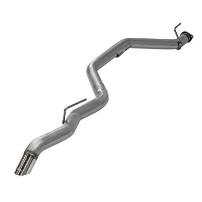 American Thunder Cat-Back Exhaust System Fits 2021-2023 Jeep Gladiator 3.0-Liter Diesel, Filter-Back, Single Rear Exit, American Thunder Stainless Steel Exhaust System Flowmaster