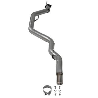 American Thunder Cat-Back Exhaust System Fits 2021-2023 Jeep Gladiator 3.0-Liter Diesel, Filter-Back, Single Rear Exit, American Thunder Stainless Steel Exhaust System Flowmaster