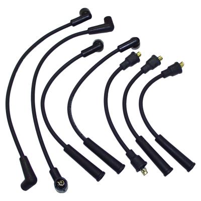 Ignition Wire Set for Select 72-86 CJs, 87-90 YJ, 65-86 SJ, J-Series, 72-73 C104 Crown Automotive
