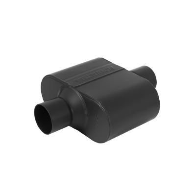 Super 10 Series Chambered Muffler Super 10 Series Stainless Steel 2.50 Center In 2.50 Center Out Aggressive Sound Flowmaster