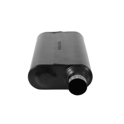 50 Series Delta Flow Chambered Muffler 50 Delta Flow Stainless Steel 2.50 Offset In 2.50 Center Out Moderate Sound Flowmaster