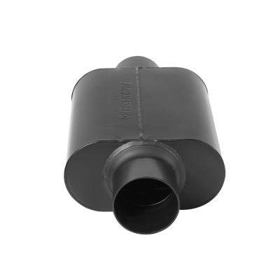 40 Series Delta Force Race Muffler 40 Series Race Muffler 409SS- 3.00 Center In 3.00 Center Out Aggressive Sound Flowmaster