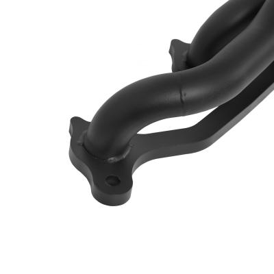 Shorty Header Black Painted Fits 2000-2006 Jeep Wrangler Tj 2000-2001 Cherokee 1999-2004 Grand Cherokee With 4.0L L6 Shorty Style Header Black Painted Finish FlowTech