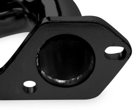 Shorty Headers Black Painted 2007-2011 Jeep Wrangler Jk 2WD/4WD V6-3.8L Tube Size 1-5/8 Inch O.D. Collector O.D 2-1/2 Inch  Black Paint FlowTech