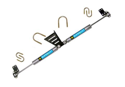 High Clearance Dual Steering Stabilizer Kit Superlift Ss by Bilstein (Gas) 2007-2018 Jeep Wrangler Jk Superlift