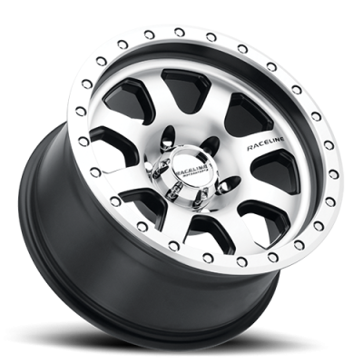 Aluminum Wheels 17x9 Avenger 929M Machined Silver -12 Offset 8 on 170 Bolt Pattern 130.81 Bore Raceline