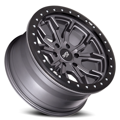 Dirty Life Race Wheels DT-1 9303 Satin Gunmetal 17X9 6-139.7 -12Mm 106Mm