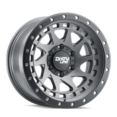 Dirty Life Race Wheels Enigma Pro 9311 Satin Graphite 17X9 6-139.7 -38Mm 106Mm