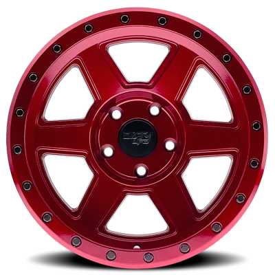 Dirty Life Race Wheels Compound 9315 Crimson Candy Red 18X9 5-139.7 -12Mm 108Mm