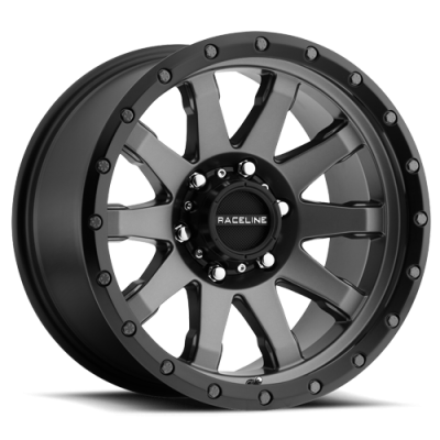 Aluminum Wheels 17x8.5 Clutch 934G Gunmetal Gray Multi Spoke 18 Offset 6 on 135 Bolt Pattern 87.1 Bore Raceline