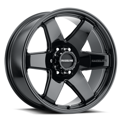 Aluminum Wheels 20x9 Addict 942B Gloss Black Multi Spoke 18 Offset 6 on 139.7 Bolt Pattern 106.1 Bore Raceline