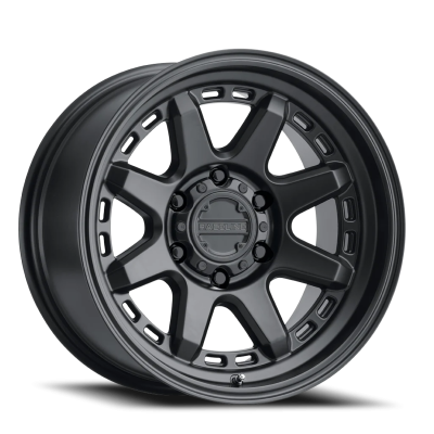 Aluminum Wheels 20x9 Scout 947B Satin Black 18 Offset 6 on 135 Bolt Pattern 87.1 Bore Raceline