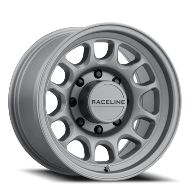 Aluminum Wheels 17x8.5 Rogue 958T Titanium Gray 0 Offset 8 on 170 Bolt Pattern 130.81 Bore Raceline
