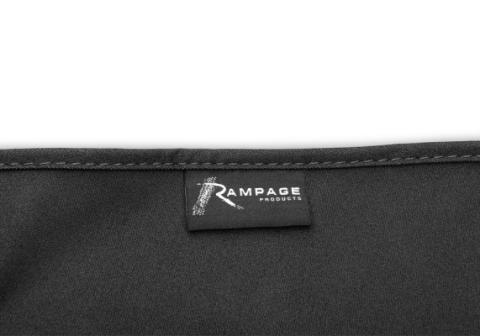 Windbreaker for 2018-2021 Jeep Wrangler JL Unlimited (4-Door), Black Diamond Rampage