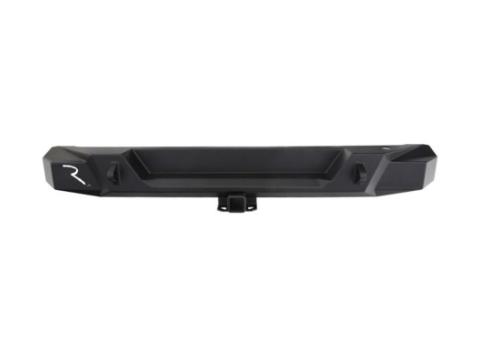 TrailGuard Rear Bumper for 2007-2018 Jeep Wrangler JK 2-Door and 4-Door, Black Textured Rampage