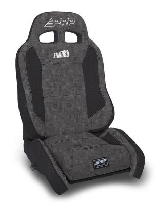 EnduroCrawl Reclining Suspension Seat Gray Tweed Driver PRP Seats
