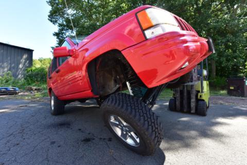 Jeep Grand Cherokee 5.0 Inch Pro Series 3 Link Long Arm Lift Kit 1996-1998 ZJ Clayton Off Road