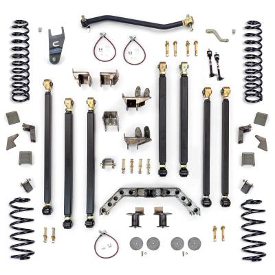 Jeep Wrangler 5.5 Inch Pro Series 3 Link Long Arm Lift Kit W/Rear 5 Inch Stretch 1997-2006 TJ Clayton Off Road