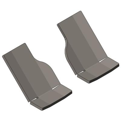 Jeep Wrangler Front Lower Control Arm Skids Pair 2018+ JL/JT Clayton Off Road