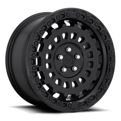 Aluminum Wheels 17X9 Zephyr Beadlock D101 6 On 139.7 Matte Black 106.3 Bore -15 Offset Fuel Off Road Wheels