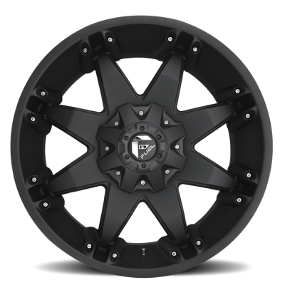 Aluminum Wheels 20X12 Octane D509 6 On 135 Matte Black 106.4 Bore -44 Offset Fuel Off Road Wheels