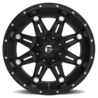 Aluminum Wheels 17X9 Hostage D531 8 On 165.1 Matte Black 125.2 Bore 1 Offset Fuel Off Road Wheels