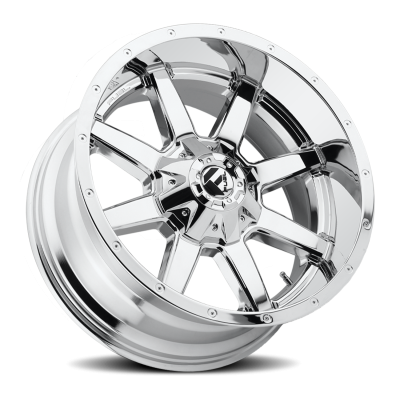 Aluminum Wheels 20X12 Maverick D536 8 On 170 Chrome 125.2 Bore -44 Offset Fuel Off Road Wheels