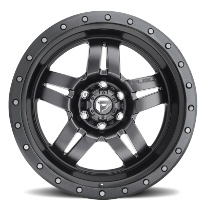 Aluminum Wheels 18X9 Anza D558 6 On 139.7 Matte Gunmetal Gray 106.1 Bore 19 Offset 5 Spoke Fuel Off Road Wheels