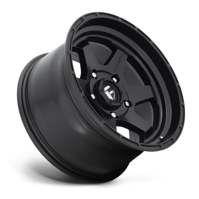 Aluminum Wheels 17X10 Shok D664 6 On 135 Matte Black 87.1 Bore -18 Offset Fuel Off Road Wheels